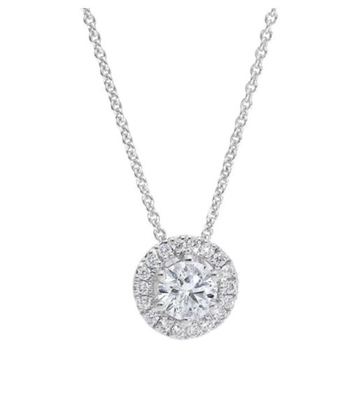 Collana Gazzola Gioielli Donna in Oro bianco Diamante 0.30 Ct 285318BB - 285318BB